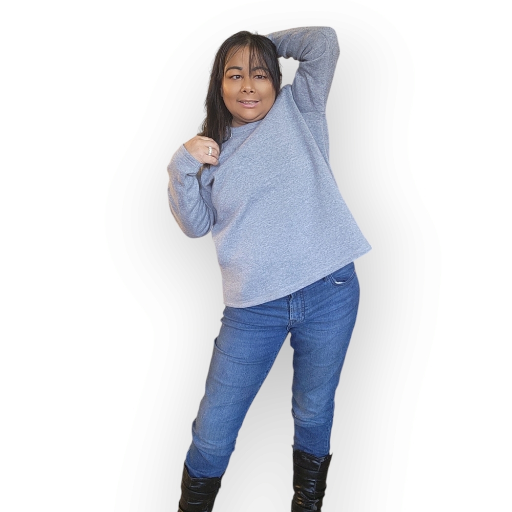 Cozy Blue Sweatshirt - Picture 2 of 6